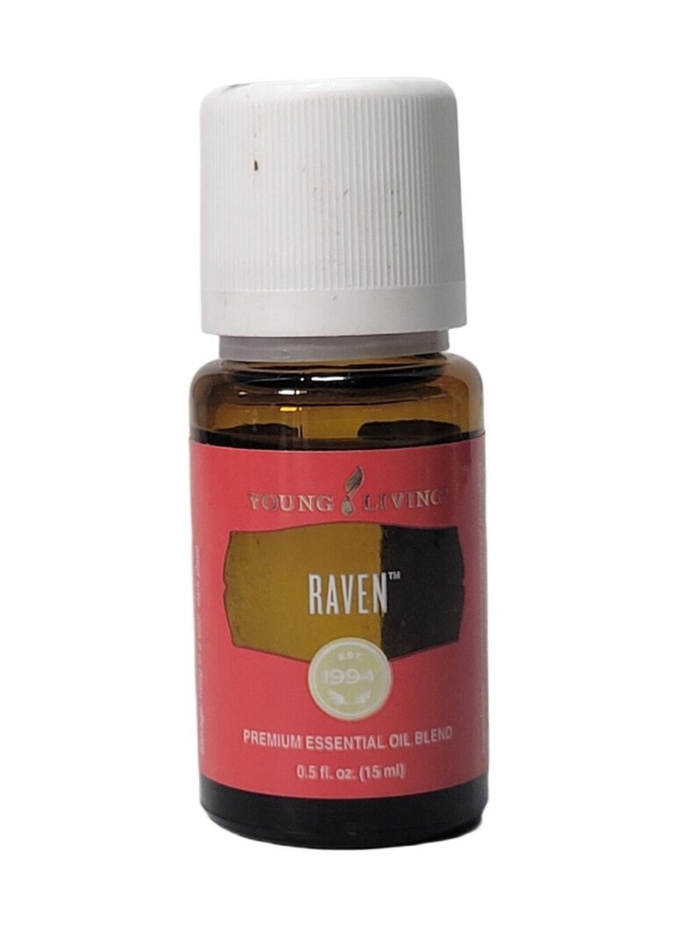 Young Living Raven Essential Oil – 15ml (0.5 oz) Authentic Sealed Bottle
